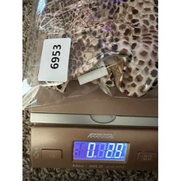 Vitamin A Womens Wired Snake Print Swim Top Beach Size 8 Medium Tie Back - Picture 14 of 14